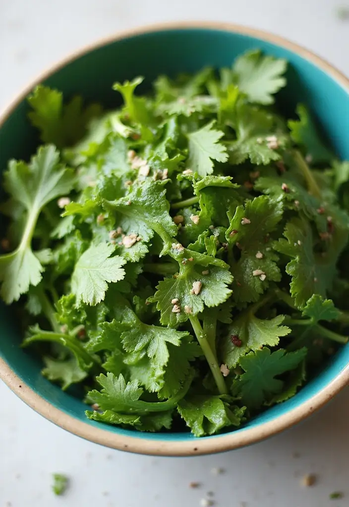 25+ Arugula Salad Recipes That Are Light and Peppery - 20. Arugula Salad with Cilantro and Lime