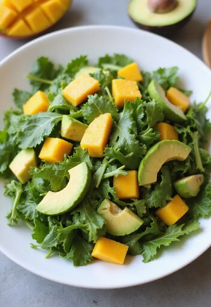25+ Arugula Salad Recipes That Are Light and Peppery - 4. Arugula Salad with Avocado and Mango