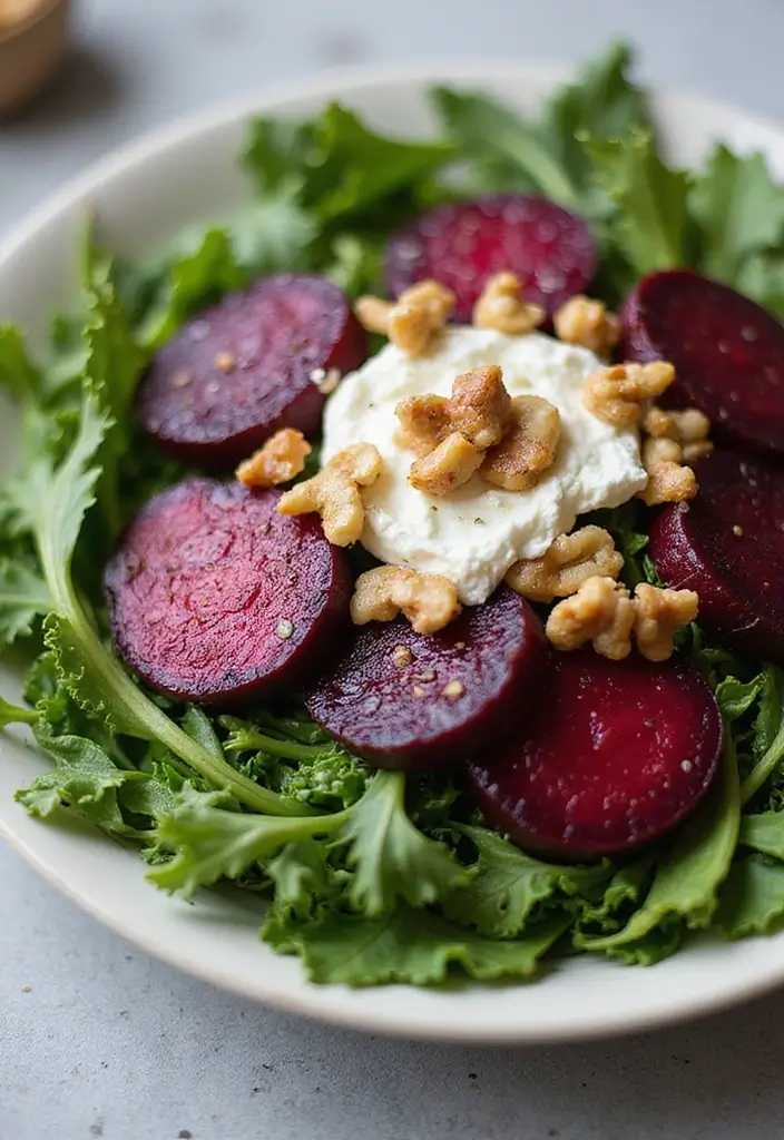 25+ Arugula Salad Recipes That Are Light and Peppery - 6. Roasted Beet and Arugula Salad