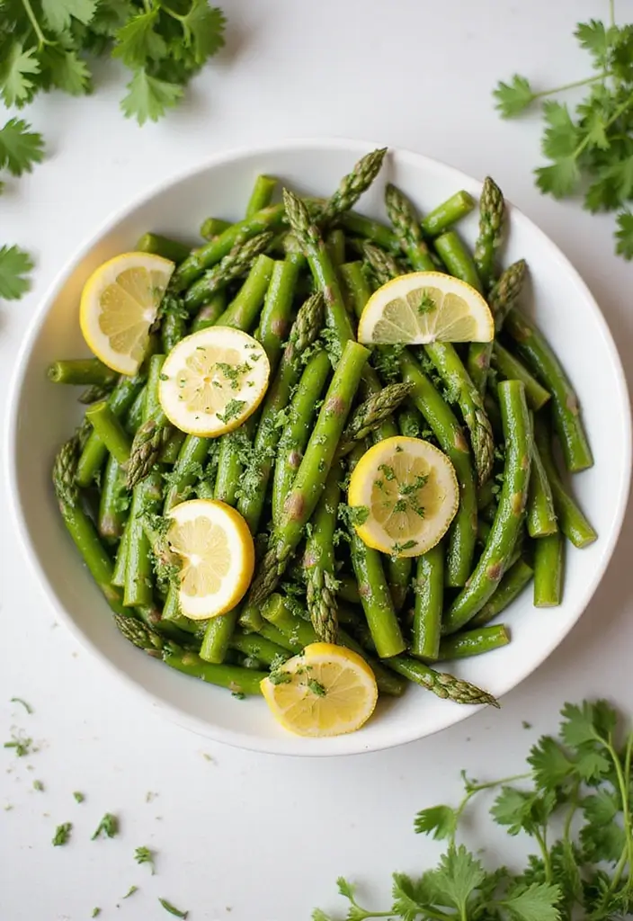 25+ Asparagus Salad Recipes Perfect for Spring - 1. Classic Asparagus Salad with Lemon Vinaigrette
