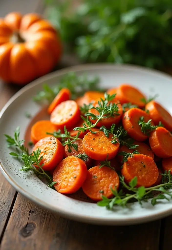 25+ Autumn Salad Recipes for Cozy Seasonal Flavors - 23. Roasted Carrot and Herb Salad