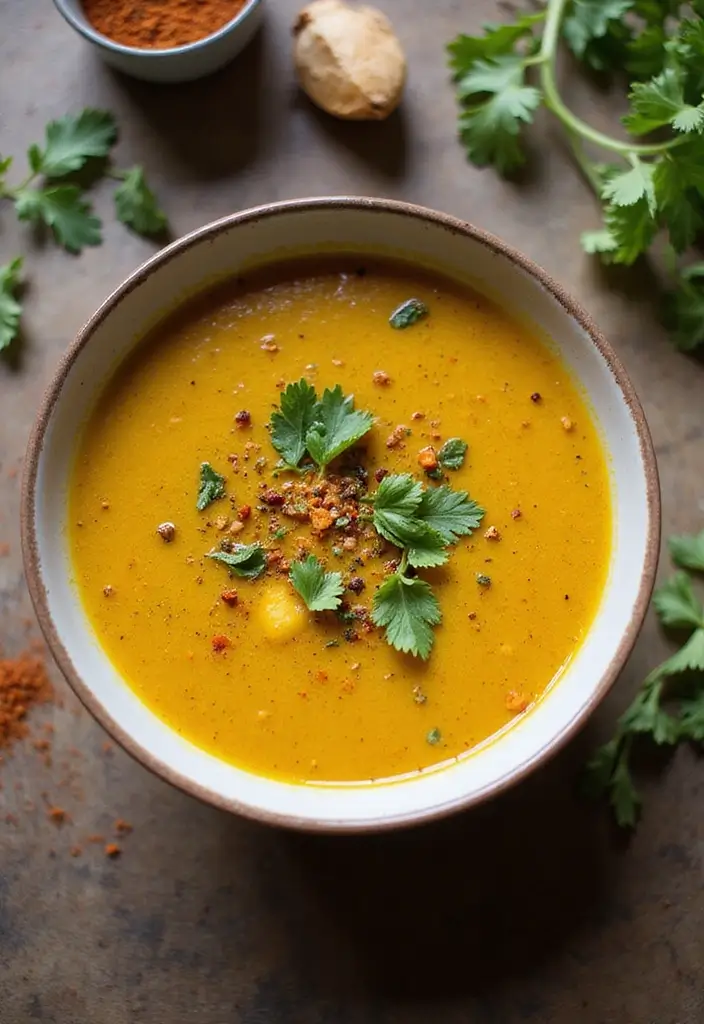 25+ Beef Bone Broth Soup Recipes for Deep Nutrition - 2. Healing Turmeric Bone Broth Soup