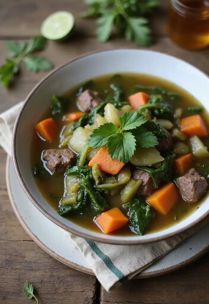 25+ Beef Bone Broth Soup Recipes for Deep Nutrition - 20. Beef Bone Broth Cabbage Soup