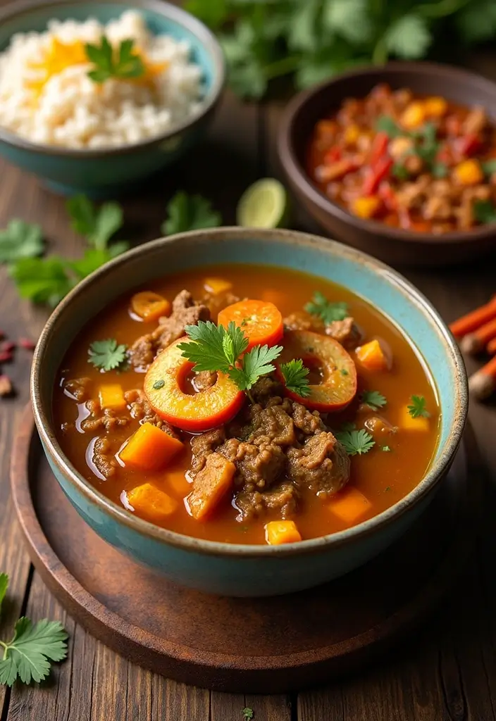 25+ Beef Bone Broth Soup Recipes for Deep Nutrition - 21. Curry Beef Bone Broth Soup