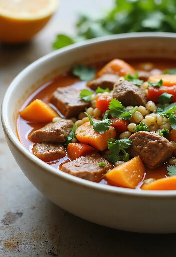 25+ Beef Broth Soup Recipes for Deep Savory Flavor 60 25+ Beef Broth Soup Recipes for Deep Savory Flavor - 10. Mediterranean Beef Soup