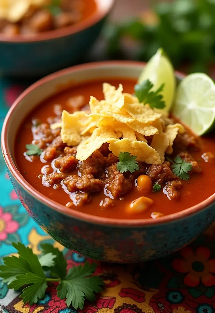 25+ Beef Broth Soup Recipes for Deep Savory Flavor 46 25+ Beef Broth Soup Recipes for Deep Savory Flavor - 8. Beef Tortilla Soup