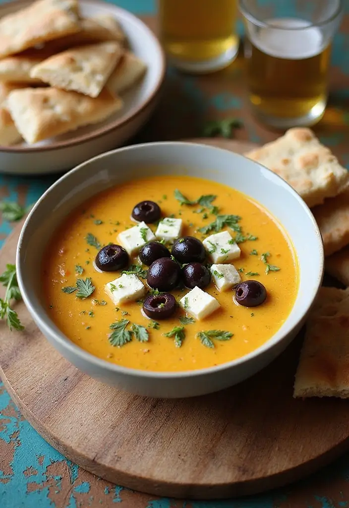 25+ Beer Cheese Soup Recipes for Game Day Comfort - 25. Mediterranean Beer Cheese Soup