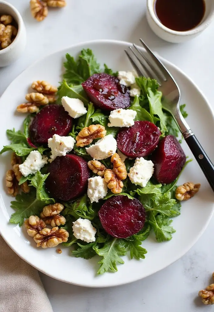 25+ Beet Salad Recipes That Are Vibrant and Delicious - 1. Classic Beet and Goat Cheese Salad