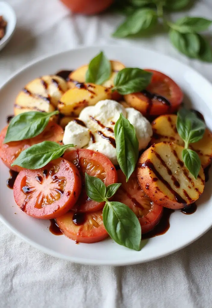 25+ Big Salad Recipes That Make a Full Meal - 9. Caprese Salad with a Twist