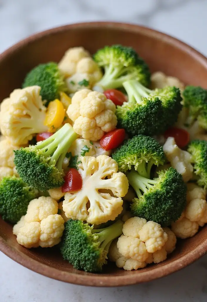 25+ Broccoli Cauliflower Salad Recipes for Crunchy Comfort - 1. Classic Broccoli Cauliflower Salad