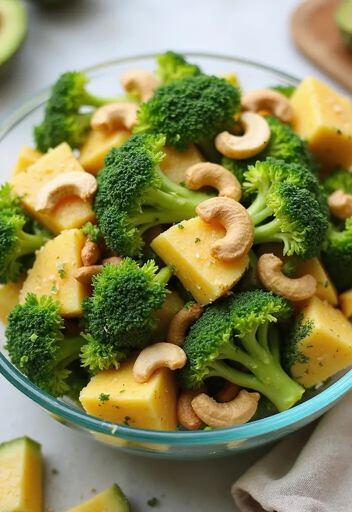 25+ Broccoli Salad Recipes That Everyone Will Love - 9. Tropical Broccoli Salad with Pineapple
