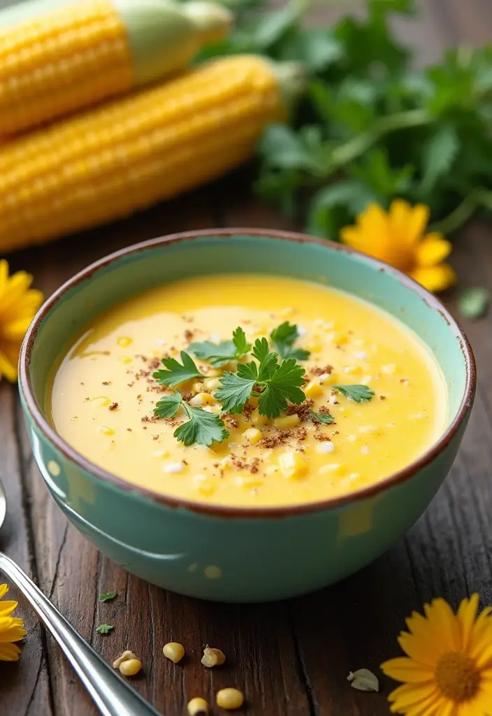 25+ Broth Soup Recipes That Are Simple and Soothing - 24. Sweet Corn Chowder
