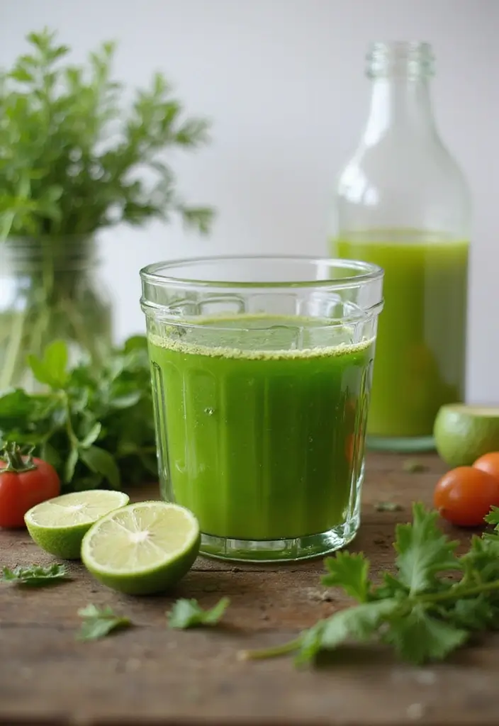 25+ Broth Soup Recipes That Are Simple and Soothing - 6. Detox Green Broth