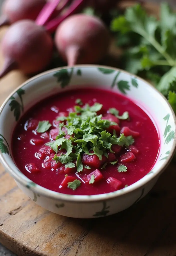 25+ Broth Soup Recipes That Are Simple and Soothing - 9. Beetroot and Ginger Broth