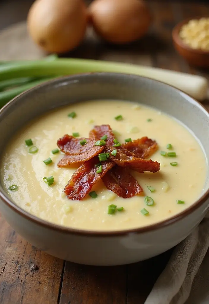 25+ Busy Day Soup Recipes for Quick Easy Dinners - 10. Potato Leek Soup