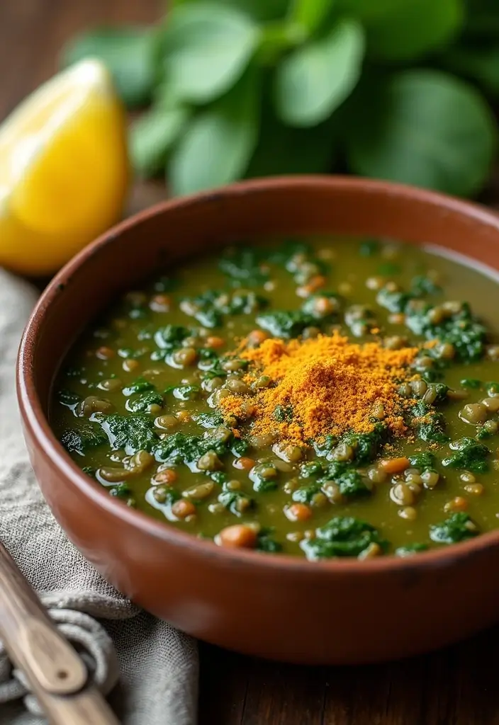 25+ Busy Day Soup Recipes for Quick Easy Dinners - 4. Lentil and Spinach Soup