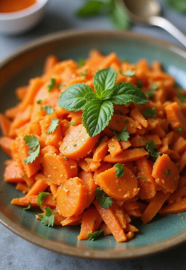 25+ Carrot Salad Recipes That Are Fresh and Crunchy - 11. Moroccan Carrot Salad