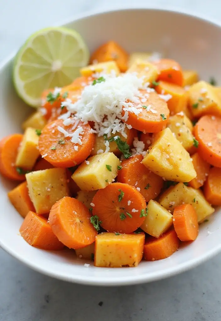 25+ Carrot Salad Recipes That Are Fresh and Crunchy - 14. Tropical Carrot Salad