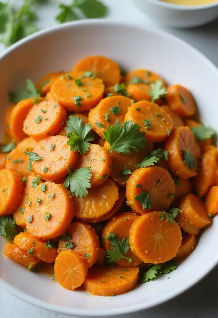 25+ Carrot Salad Recipes That Are Fresh and Crunchy - 24. Curried Carrot Salad