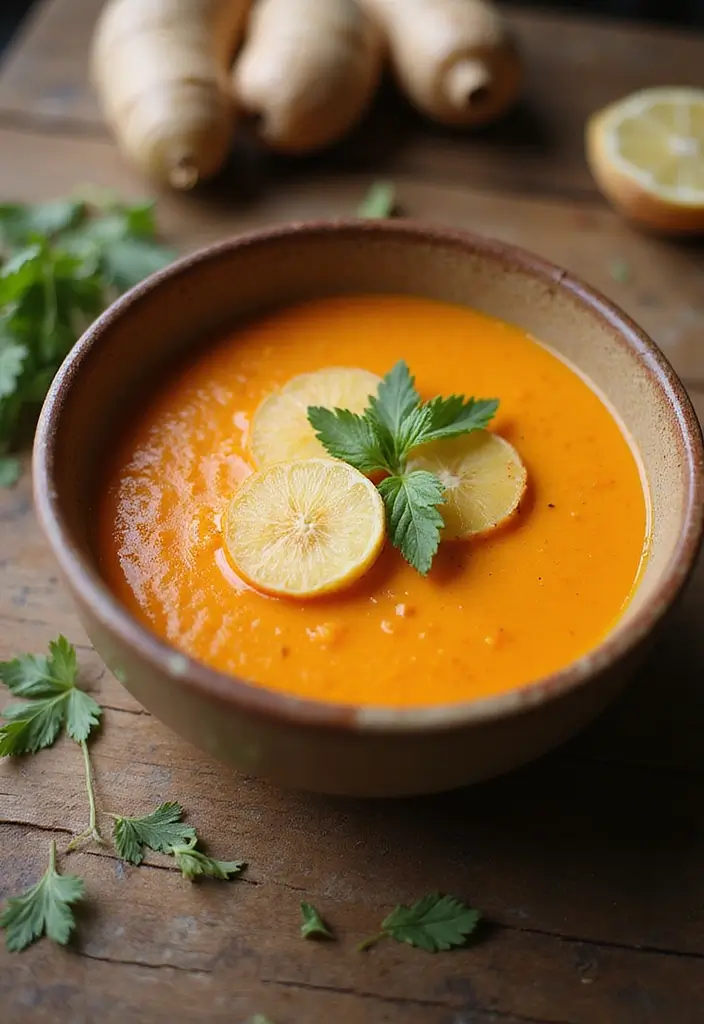 25+ Carrot Soup Recipes That Are Bright and Delicious - 1. Classic Creamy Carrot Soup