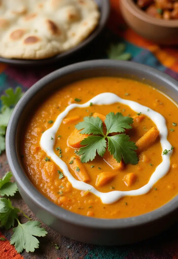 25+ Carrot Soup Recipes That Are Bright and Delicious - 10. Curried Carrot Soup