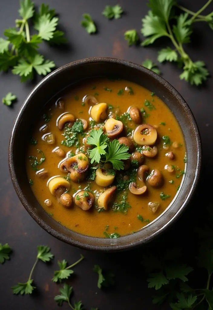 25+ Celery Soup Recipes That Are Light Yet Comforting 103 25+ Celery Soup Recipes That Are Light Yet Comforting - 17. Celery and Mushroom Soup