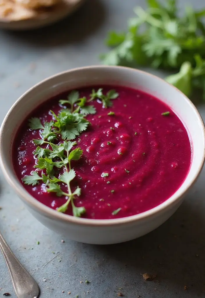 25+ Celery Soup Recipes That Are Light Yet Comforting 110 25+ Celery Soup Recipes That Are Light Yet Comforting - 18. Celery and Beets Soup