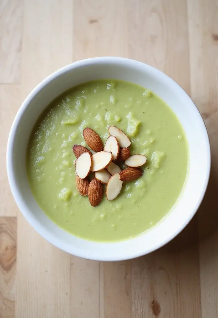 25+ Celery Soup Recipes That Are Light Yet Comforting 117 25+ Celery Soup Recipes That Are Light Yet Comforting - 19. Creamy Celery and Almond Soup