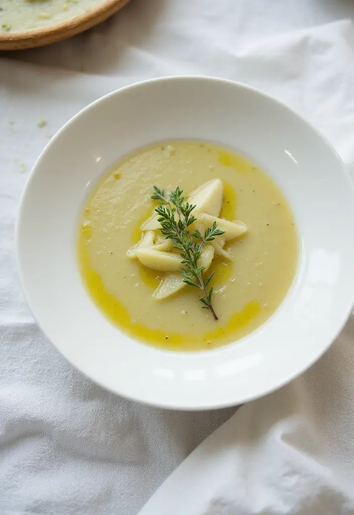 25+ Celery Soup Recipes That Are Light Yet Comforting 20 25+ Celery Soup Recipes That Are Light Yet Comforting - 4. Celery and Leek Soup