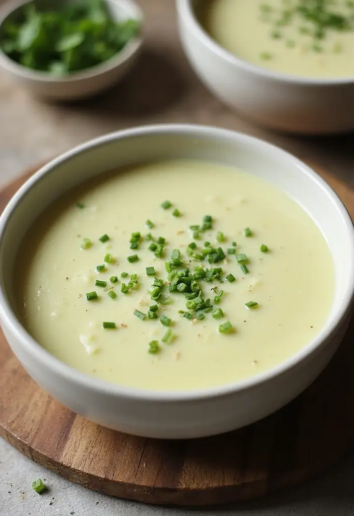 25+ Celery Soup Recipes That Are Light Yet Comforting 42 25+ Celery Soup Recipes That Are Light Yet Comforting - 8. Creamy Celery and Cauliflower Soup