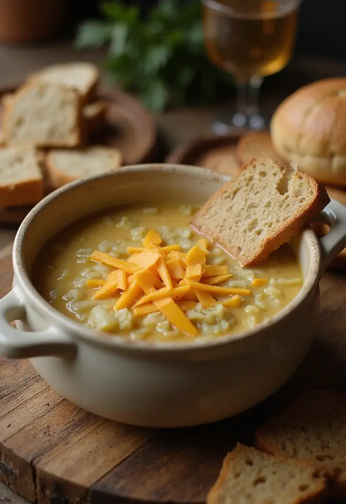 25+ Cheddar Cheese Soup Recipes That Are Rich and Creamy - 21. Cheddar and Cabbage Soup
