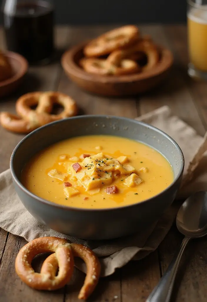 25+ Cheddar Cheese Soup Recipes That Are Rich and Creamy - 6. Cheddar Beer Soup