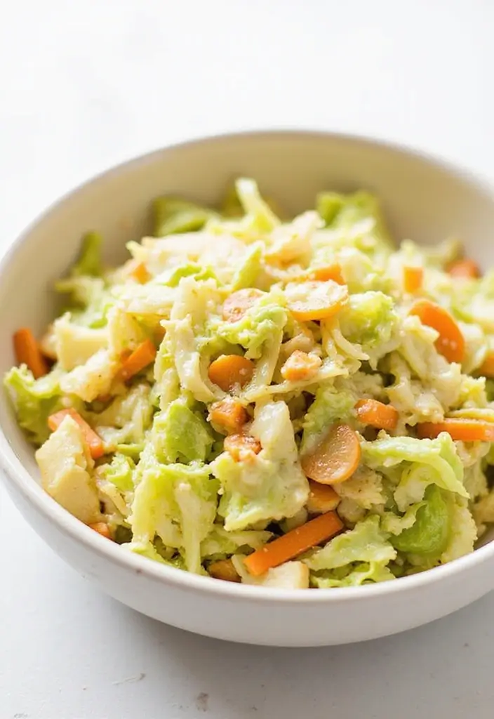 25+ Chef Salad Recipes Loaded with Flavor and Crunch - 13. Cabbage Salad with Apple Cider Vinaigrette