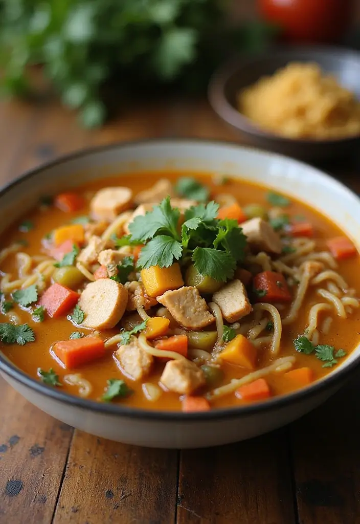 25+ Chicken Noodle Soup Recipes That Warm the Soul - 9. Southwest Chicken Noodle Soup