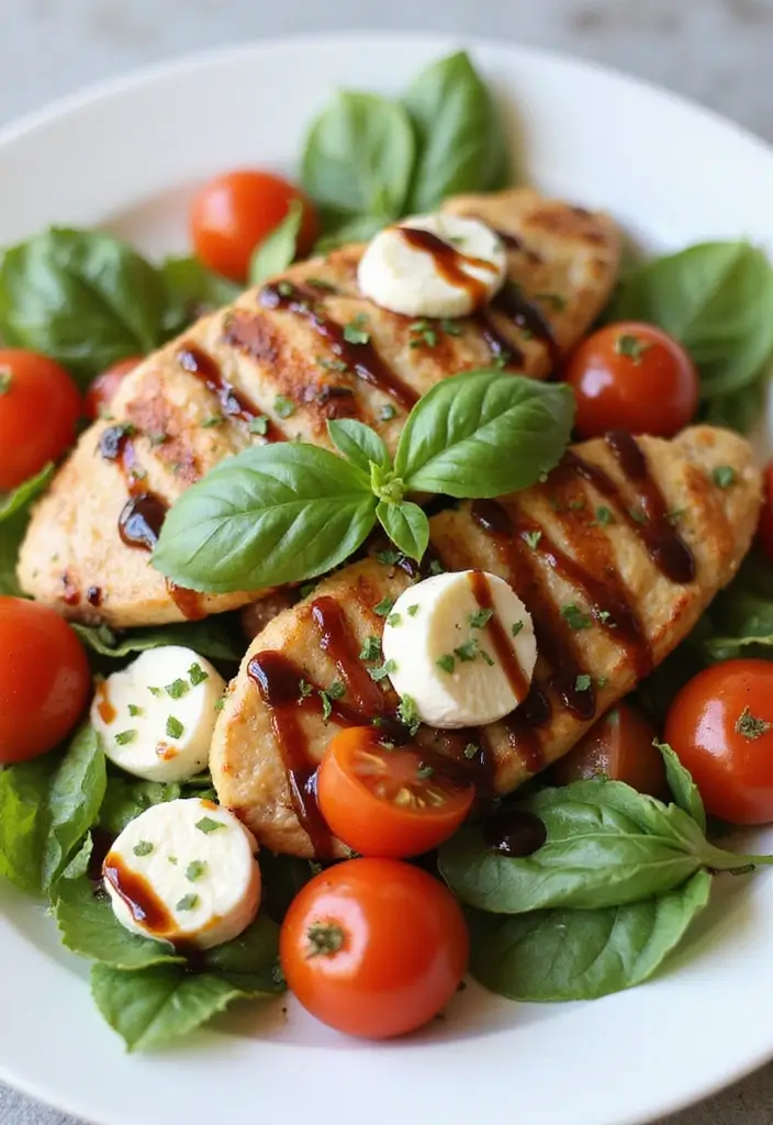 25+ Chicken Salad Recipes You’ll Want to Make Again - 11. Caprese Chicken Salad