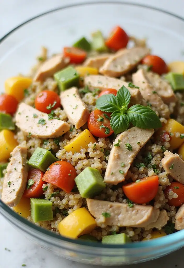 25+ Chicken Salad Recipes You’ll Want to Make Again - 15. Chicken and Quinoa Salad