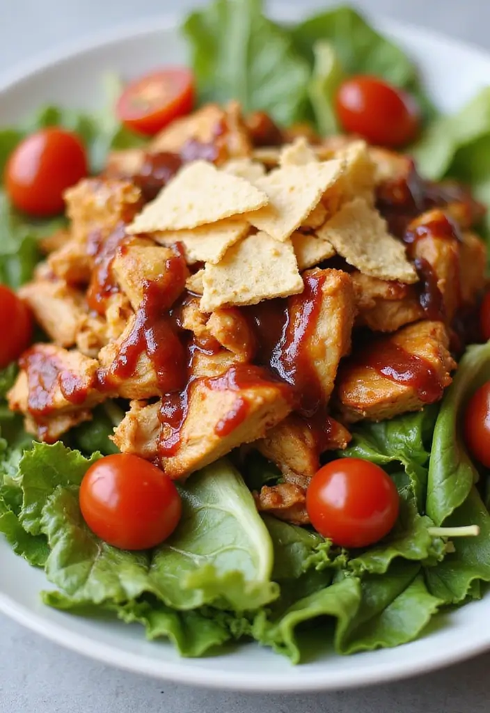 25+ Chicken Salad Recipes You’ll Want to Make Again - 16. BBQ Chicken Salad