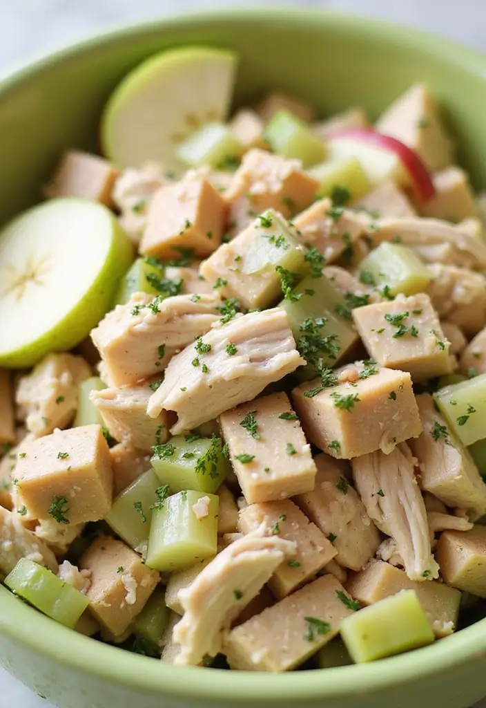 25+ Chicken Salad Recipes You’ll Want to Make Again - 17. Chicken Salad with Apples and Celery