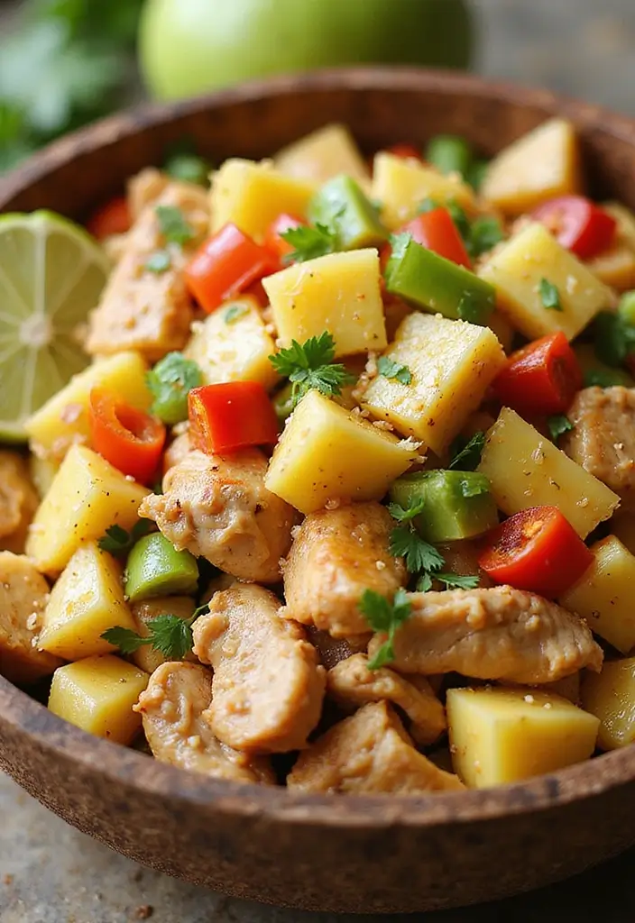 25+ Chicken Salad Recipes You’ll Want to Make Again - 4. Tropical Pineapple Chicken Salad