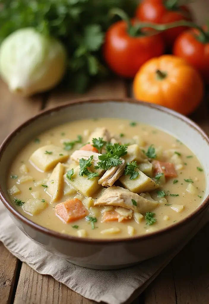 25+ Chicken Soup Recipes for Every Craving 111 25+ Chicken Soup Recipes for Every Craving - 19. Chicken and Cabbage Soup