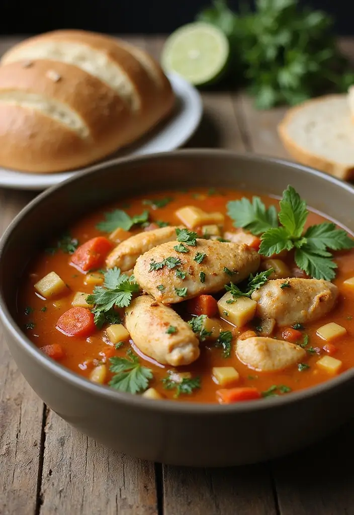 25+ Chicken Thigh Soup Recipes for Tender Juicy Flavor - 10. Mediterranean Chicken Soup