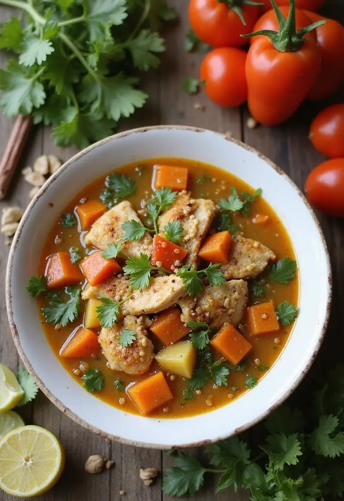 25+ Chicken Thigh Soup Recipes for Tender Juicy Flavor - 11. Chicken and Quinoa Soup