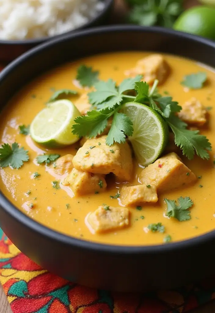 25+ Chicken Thigh Soup Recipes for Tender Juicy Flavor - 6. Chicken Curry Soup