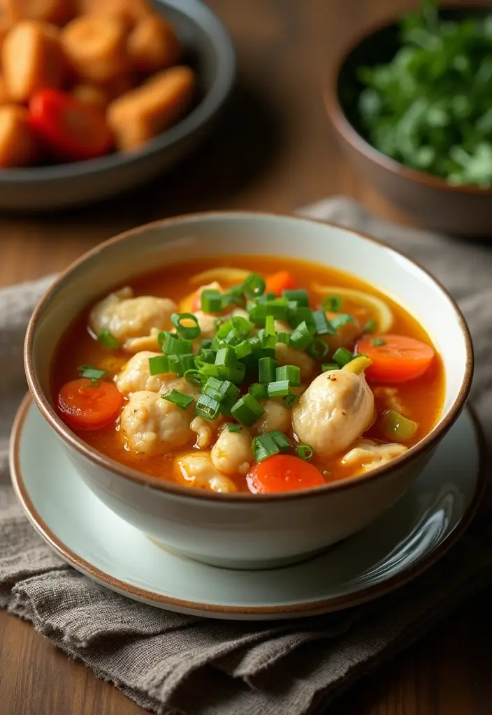 25+ Chicken Thigh Soup Recipes for Tender Juicy Flavor - 7. Ginger Chicken Soup