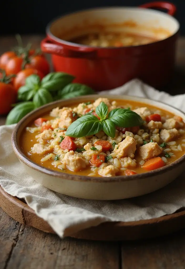 25+ Chicken and Rice Soup Recipes That Feel Like Home - 14. Italian Chicken and Rice Soup