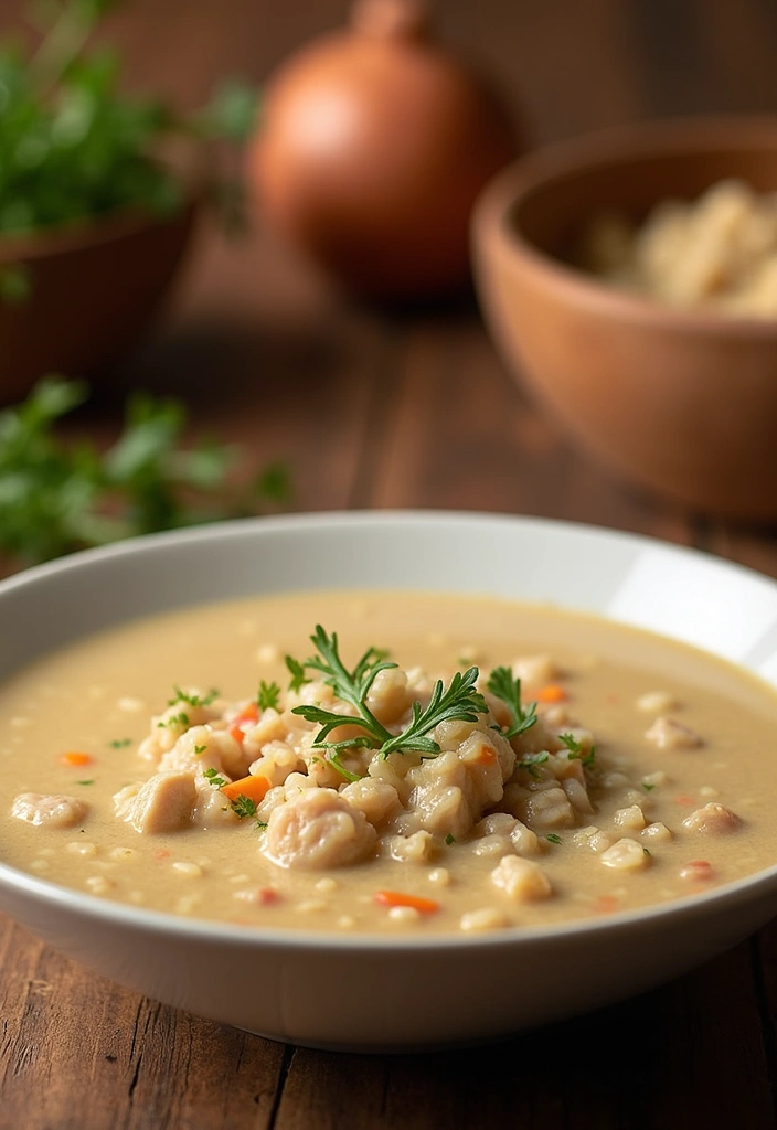 25+ Chicken and Rice Soup Recipes That Feel Like Home - 2. Creamy Chicken and Wild Rice Soup