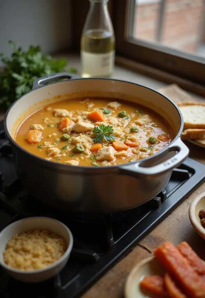 25+ Chicken and Rice Soup Recipes That Feel Like Home - 8. One-Pot Chicken and Rice Soup