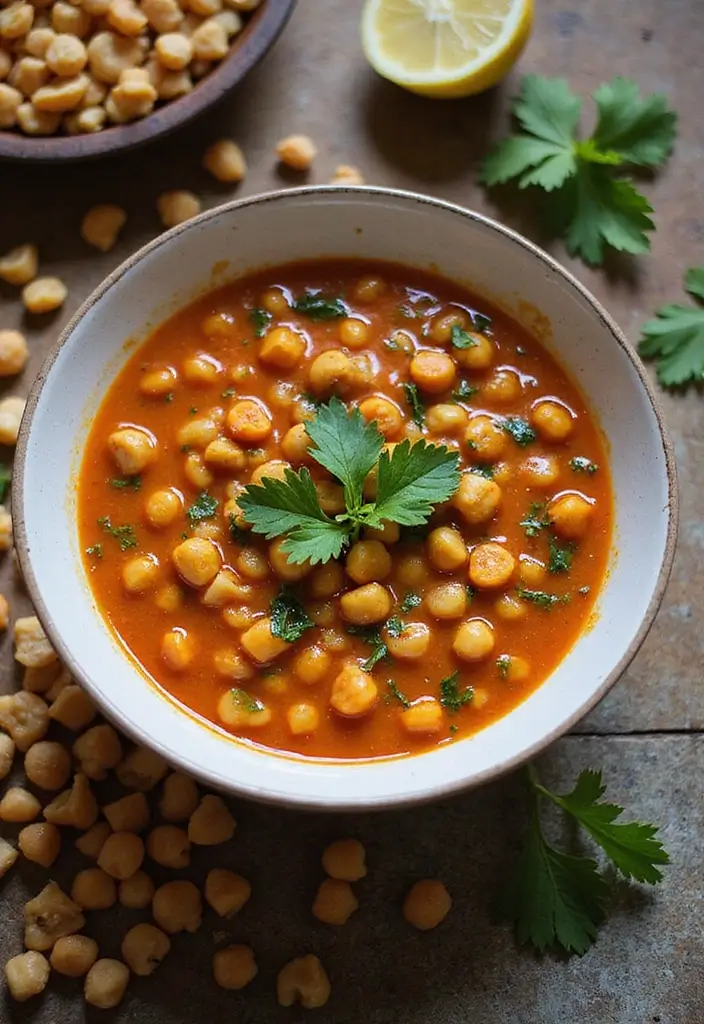 25+ Chickpea Soup Recipes for Plant-Based Comfort - 13. Chickpea and Lentil Soup