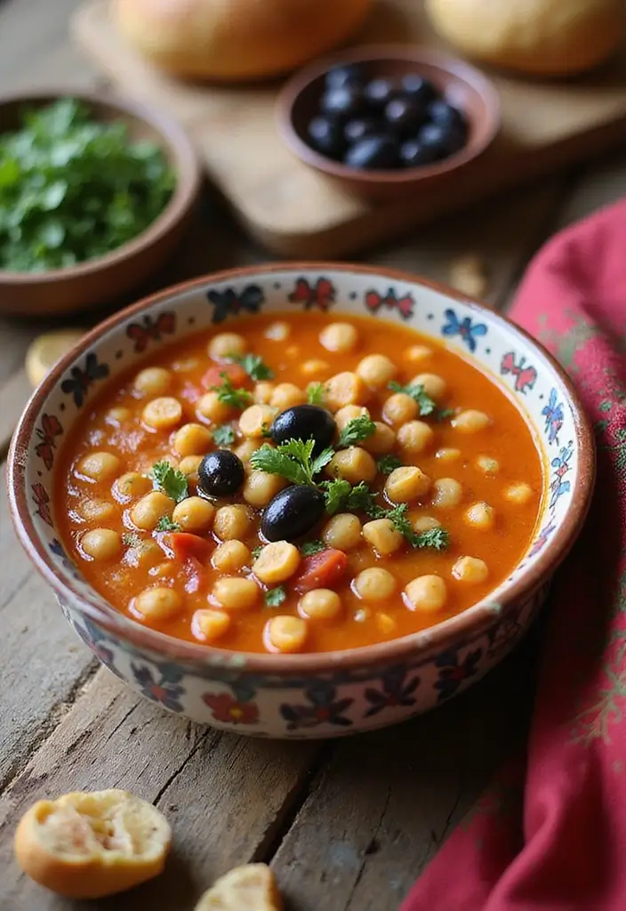 25+ Chickpea Soup Recipes for Plant-Based Comfort - 15. Mediterranean Chickpea Soup