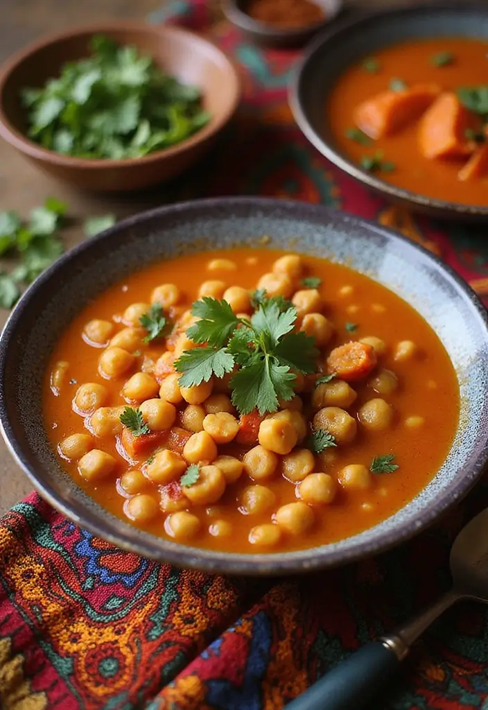 25+ Chickpea Soup Recipes for Plant-Based Comfort - 4. Moroccan Chickpea Soup